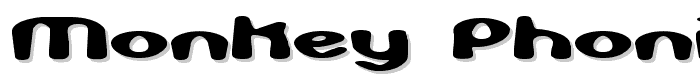 Monkey Phonics -BRK- font